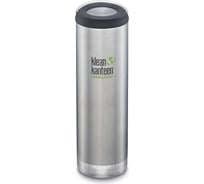 Термокружка Klean Kanteen TKWide Loop Cap 20oz, 592 мл, Brushed Stainless 1005754