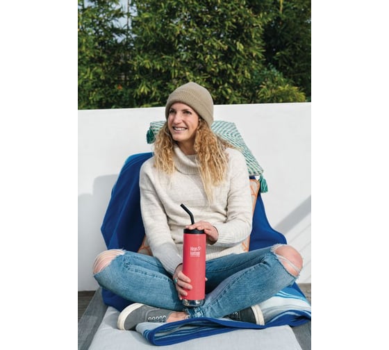 Термокружка Klean Kanteen TKWide Cafe Cap 20oz, 592 мл, Melon Punch 1005762