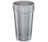 Набор стаканов Klean Kanteen Steel Pint 16oz, 473 мл, Brushed Stainless, 4 шт. 1000428 1