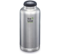 Термобутылка Klean Kanteen TKWide Loop Cap 64oz, 1900 мл, Brushed Stainless 1005767