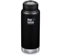 Термобутылка Klean Kanteen TKWide Loop Cap 32oz, 946 мл, Shale Black 1005764