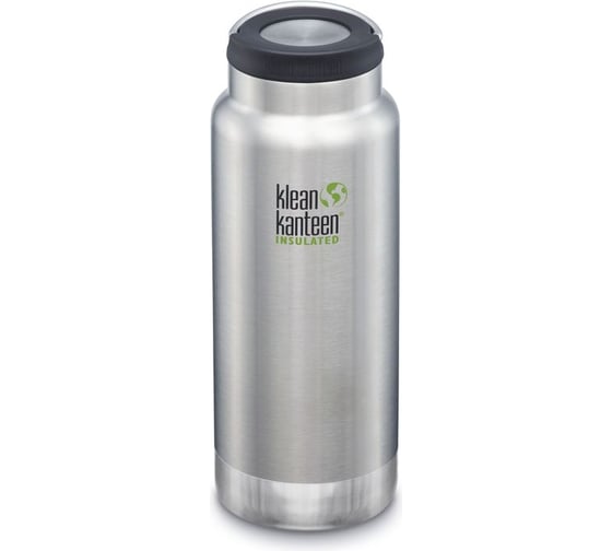 Термобутылка Klean Kanteen TKWide Loop Cap 32oz, 946 мл, Brushed Stainless 1005763 1