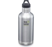 Термобутылка Klean Kanteen Classic Loop 32oz, 946 мл, Brushed Stainless 1000581