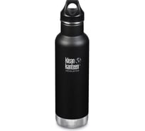 Термобутылка Klean Kanteen Classic Loop 20oz, 592 мл, Shale Black 1003199