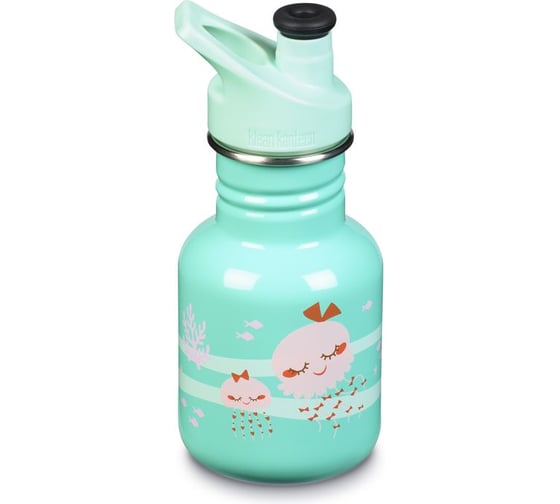 Детская бутылка Klean Kanteen Kid Classic Sport 12oz, 355 мл, Jellyfish 1005781 1