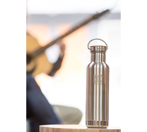 Термобутылка Klean Kanteen Reflect 20oz, 592 мл, Brushed Stainless 1002726