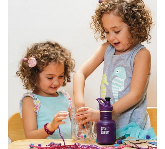 Детская бутылка Klean Kanteen Kid Classic Sport 12oz, 355 мл, Grape Jelly 1005779