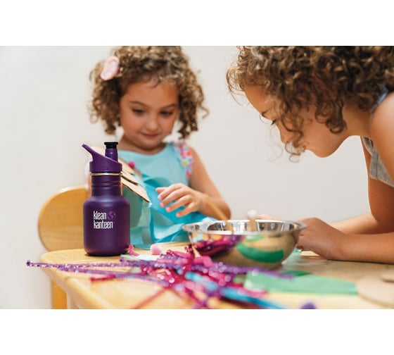 Детская бутылка Klean Kanteen Kid Classic Sport 12oz, 355 мл, Grape Jelly 1005779