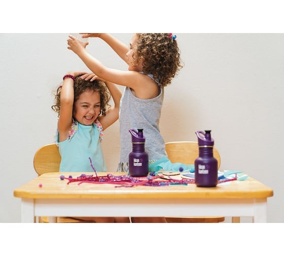Детская бутылка Klean Kanteen Kid Classic Sport 12oz, 355 мл, Grape Jelly 1005779