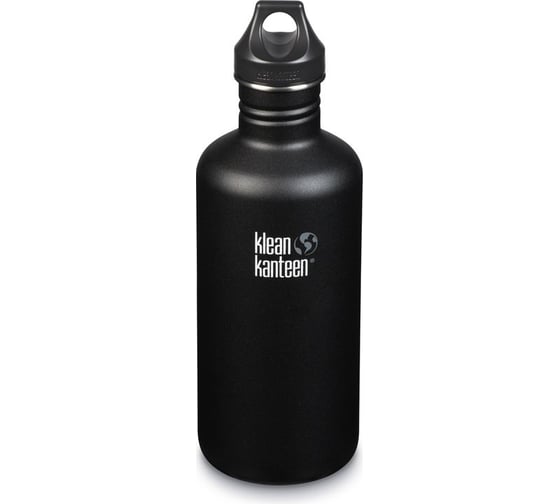 Бутылка Klean Kanteen Classic Loop 40oz, 1182 мл, Shale Black 1003193