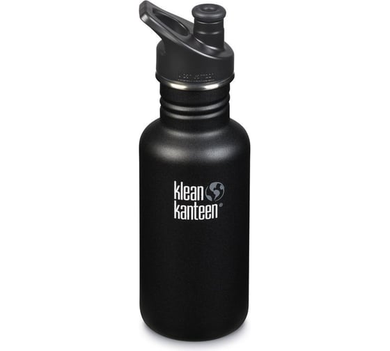 Бутылка Klean Kanteen Classic Sport 18oz, 532 мл, Shale Black 1003175 1