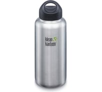 Бутылка Klean Kanteen Wide 40oz, 1182 мл, Brushed Stainless 1000592