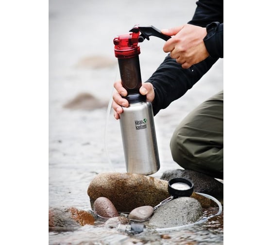 Бутылка Klean Kanteen Wide 40oz, 1182 мл, Brushed Stainless 1000592