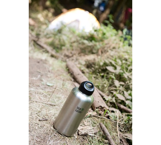 Бутылка Klean Kanteen Wide 64oz, 1900 мл, Brushed Stainless 1000593
