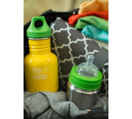 Детская бутылка Klean Kanteen Baby Bottle Slow 5oz, 148 мл, Brushed Stainless 1000276