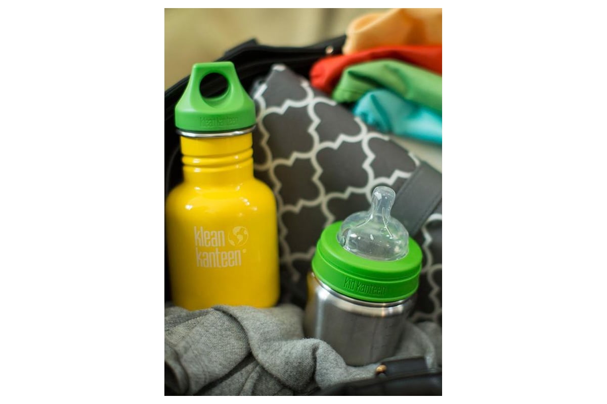 Klean Kanteen Kid Baby Bottle 9oz (Brushed Stainless)