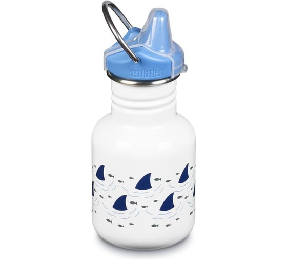 Детская бутылка Klean Kanteen Kid Classic Sippy 12oz, 355 мл, Sharks 1005774