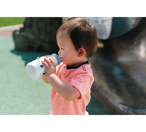 Детская бутылка Klean Kanteen Kid Classic Sippy 12oz, 355 мл, Brushed Stainless 1005769