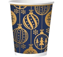 Набор бумажных стаканов ND Play Золотые шарики, 6 шт, 250мл 314028