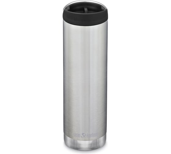 Термокружка Klean Kanteen TKWide Cafe Cap 20oz, 592 мл, Brushed Stainless 1008322 1