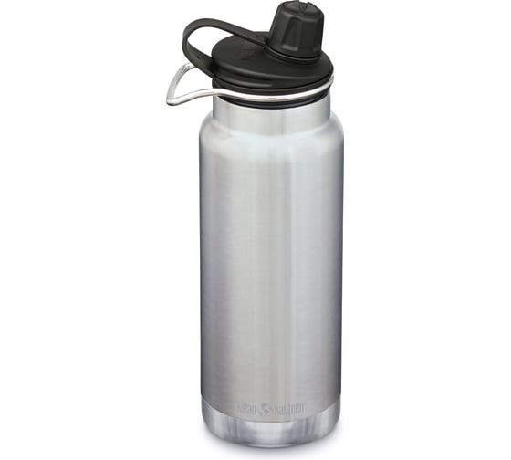 Термобутылка Klean Kanteen TKWide Chug Cap 32oz, 946 мл, Brushed Stainless 1008336 1