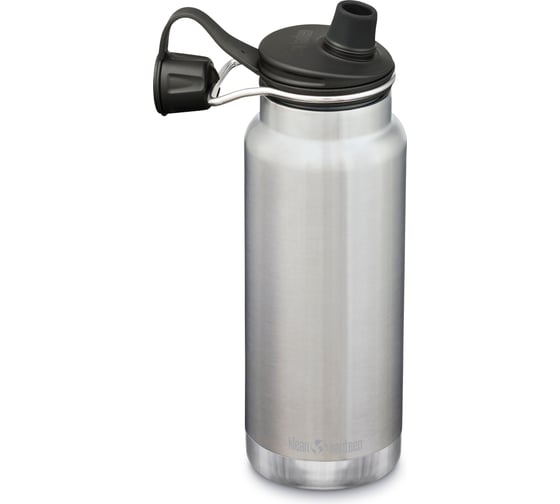 Термобутылка Klean Kanteen TKWide Chug Cap 32oz, 946 мл, Brushed Stainless 1008336
