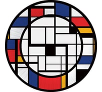 Набор бумажных тарелок ND Play Авангард, в т/у пленке, 6 шт, d=230мм ND Play 308697