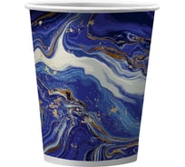 Набор бумажных стаканов ND Play Смола синяя, 6шт, 250мл 314229