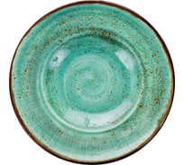 Набор бумажных тарелок ND Play Керамика зеленая, в т/у пленке, 6шт, d=180мм ND Play 314237