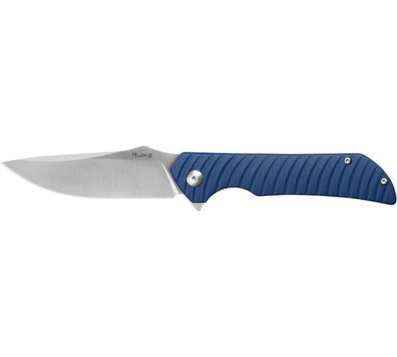 Нож синий Ruike P123-ME