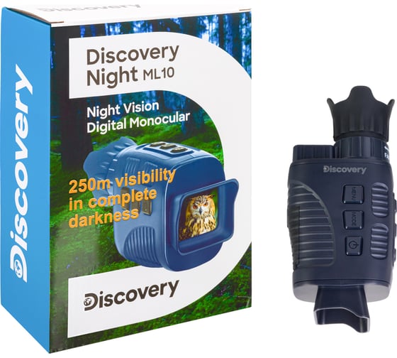 Монокуляр цифровой ночного видения Levenhuk Discovery Nigh t ML10 со штативом 79647