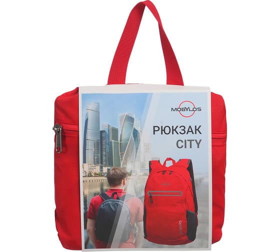 Рюкзак Mobylos City 30463/красный