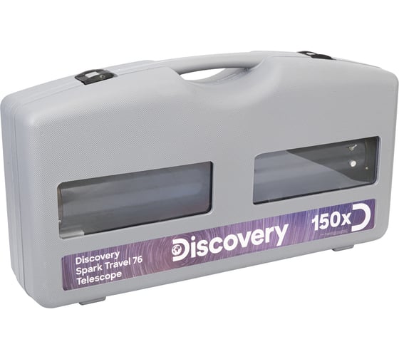 Телескоп Levenhuk Discovery Spark Travel 76 с книгой 78743