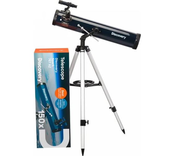 Телескоп Levenhuk Discovery Spark 767 AZ с книгой 78735