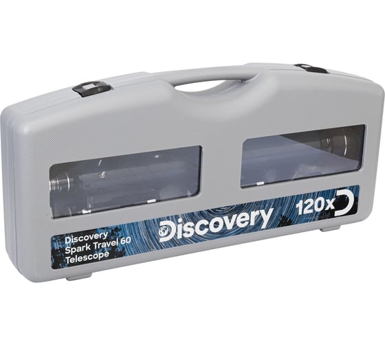 Телескоп Levenhuk Discovery Spark Travel 60 с книгой 78742
