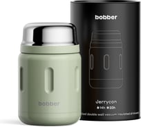 Термос для еды BOBBER вакуумный, бытовой, тм 0.7 л Jerrycan-700 Sage Green