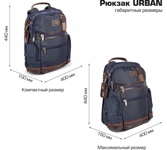 Рюкзак КВТ URBAN 102567