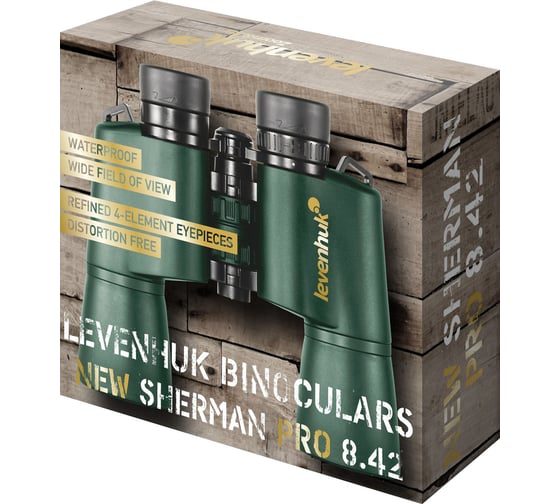 Бинокль Levenhuk New Sherman PRO 8x42 84692