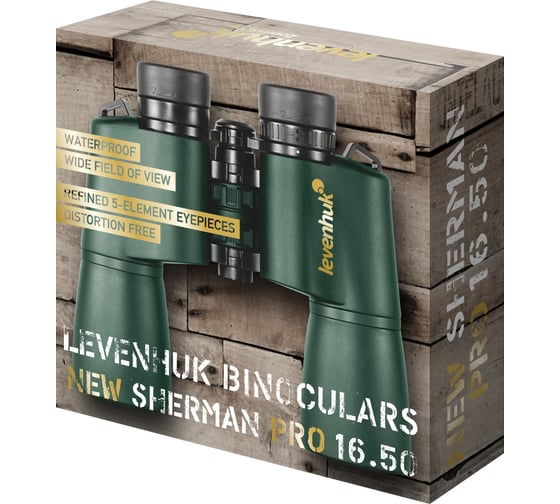 Бинокль Levenhuk New Sherman PRO 16x50 84698