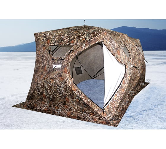 Палатка HIGASHI Double Camo Pyramid 03516 1