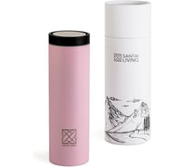 Термокружка Santai Living To-Go 360 из стали, 450 мл, розовая SL-8618-45