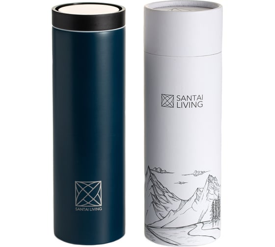 Термокружка Santai Living To-Go 360 из стали, 450 мл, синяя SL-8618-10 1