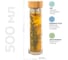Термокружка Santai Living ECO GLASS из стекла с бамбуковой крышкой и заварником, 500 мл SL-8618-08 2