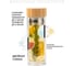 Термокружка Santai Living ECO GLASS из стекла с бамбуковой крышкой и заварником, 350 мл SL-8618-41 3