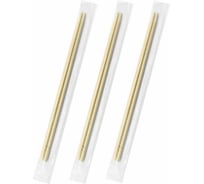 Палочки для суши бамбуковые ОФИСМАГ 21см, круглые, 100 пар, в инд прозрачной упаковке КП БЮДЖЕТ, шк3530 609616
