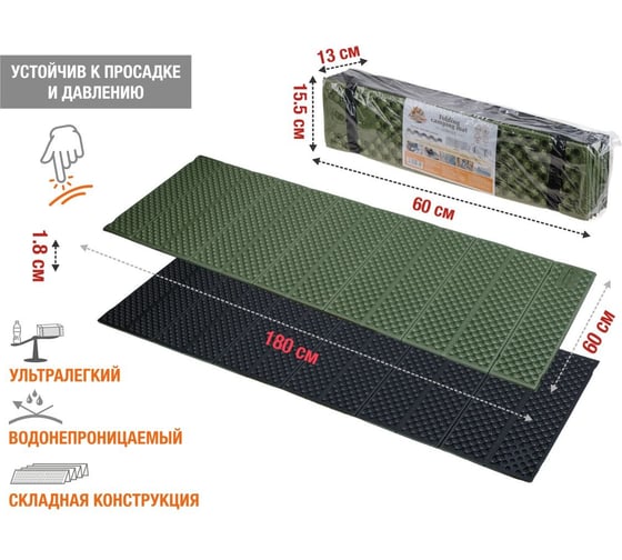 Коврик туристический складной Arizone Coyote 28-180601