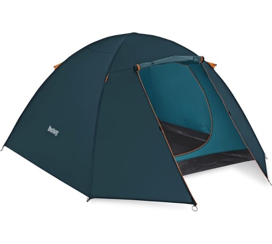 Палатка 4-местная BestWay Alpine Dome 4 Tent (70см+210см)x240x140см, полиэстер 190Т, 2000мм, 110гр/м2 РЕ 68141 BW 1