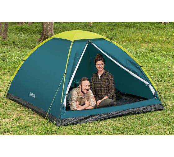Палатка 4-местная BestWay Wander Dome 4 Tent 240x200x135см, полиэстер 190Т, 600мм, 110гр/м2 PE 68143 BW