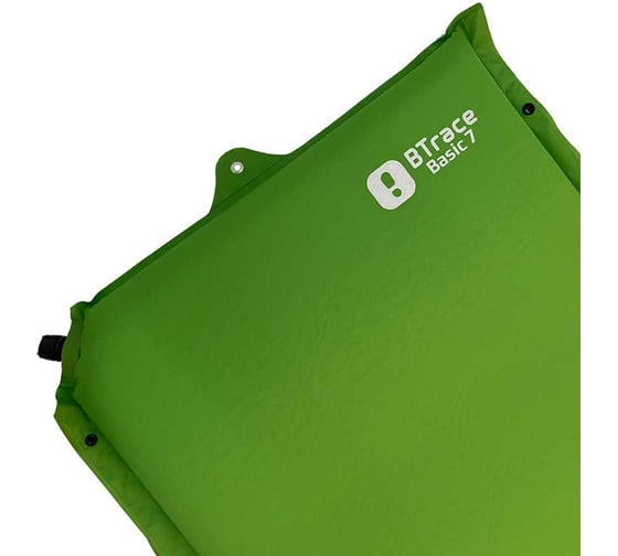 Ковер самонадувающийся Btrace Basic 7, 192x66x7 см, зеленый M0212