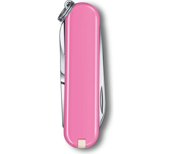 Нож-брелок Victorinox Classic SD Colors Cherry Blossom 58 мм, 7 функций, розовый 0.6223.51G